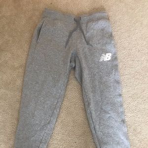 Gray New Balance Joggers
